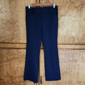 New York & Company Blue Boot Cut Pants